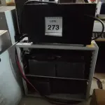 LOTE 273 - 01 NOBREAK MARCA LACERDA E UM BANCO DE BATERIAS COM 4 BATERIAS. (NO ESTADO) ATENÇÃO! FAZER A VISITAÇÃO ANTES DE ARREMATAR, NÃO SABEMOS SE FUNCIONA, LEILÃO NÃO TEM GARANTIA E NEM DEVOLUÇÃO, SUJEITO A POSSÍVEIS AVARIAS VISÍVEIS/OCULTAS E/OU AUSÊNCIA DE COMPONENTES.