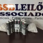 LOTE 116 - 16 SELANTES ACRÍLICOS. (NO ESTADO) ATENÇÃO! FAZER A VISITAÇÃO ANTES DE ARREMATAR, NÃO SABEMOS SE FUNCIONA, LEILÃO NÃO TEM GARANTIA E NEM DEVOLUÇÃO, SUJEITO A POSSÍVEIS AVARIAS VISÍVEIS/OCULTAS E/OU AUSÊNCIA DE COMPONENTES.
