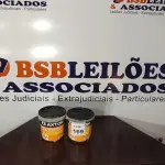 02 GALÕES DE REJUNTAMENTO 4KG CADA NAS CORES CARVALHO E CINZA PLATINO MARCA AXTON. (NO ESTADO) ATENÇÃO! FAZER A VISITAÇÃO ANTES DE ARREMATAR, NÃO SABEMOS SE FUNCIONA, LEILÃO NÃO TEM GARANTIA E NEM DEVOLUÇÃO, SUJEITO A POSSÍVEIS AVARIAS VISÍVEIS/OCULTAS E/OU AUSÊNCIA DE COMPONENTES.