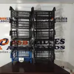 LOTE 081 - 10 CESTAS ORGANIZADORAS. (NO ESTADO) ATENÇÃO! FAZER A VISITAÇÃO ANTES DE ARREMATAR, NÃO SABEMOS SE FUNCIONA, LEILÃO NÃO TEM GARANTIA E NEM DEVOLUÇÃO, SUJEITO A POSSÍVEIS AVARIAS VISÍVEIS/OCULTAS E/OU AUSÊNCIA DE COMPONENTES.