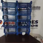 LOTE 021 - 10 CESTAS ORGANIZADORAS NA COR AZUL. (NO ESTADO) ATENÇÃO! FAZER A VISITAÇÃO ANTES DE ARREMATAR, NÃO SABEMOS SE FUNCIONA, LEILÃO NÃO TEM GARANTIA E NEM DEVOLUÇÃO, SUJEITO A POSSÍVEIS AVARIAS VISÍVEIS/OCULTAS E/OU AUSÊNCIA DE COMPONENTES.