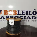 LOTE 161 - 01 ROLO DE FIO COAXIAL. (NO ESTADO) ATENÇÃO! FAZER A VISITAÇÃO ANTES DE ARREMATAR, NÃO SABEMOS SE FUNCIONA, LEILÃO NÃO TEM GARANTIA E NEM DEVOLUÇÃO, SUJEITO A POSSÍVEIS AVARIAS VISÍVEIS/OCULTAS E/OU AUSÊNCIA DE COMPONENTES.