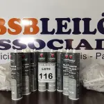 LOTE 116 - 16 SELANTES ACRÍLICOS. (NO ESTADO) ATENÇÃO! FAZER A VISITAÇÃO ANTES DE ARREMATAR, NÃO SABEMOS SE FUNCIONA, LEILÃO NÃO TEM GARANTIA E NEM DEVOLUÇÃO, SUJEITO A POSSÍVEIS AVARIAS VISÍVEIS/OCULTAS E/OU AUSÊNCIA DE COMPONENTES.