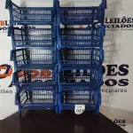 LOTE 021 - 10 CESTAS ORGANIZADORAS NA COR AZUL. (NO ESTADO) ATENÇÃO! FAZER A VISITAÇÃO ANTES DE ARREMATAR, NÃO SABEMOS SE FUNCIONA, LEILÃO NÃO TEM GARANTIA E NEM DEVOLUÇÃO, SUJEITO A POSSÍVEIS AVARIAS VISÍVEIS/OCULTAS E/OU AUSÊNCIA DE COMPONENTES.
