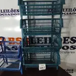LOTE 057 - 06 CESTAS ORGANIZADORAS. (NO ESTADO) ATENÇÃO! FAZER A VISITAÇÃO ANTES DE ARREMATAR, NÃO SABEMOS SE FUNCIONA, LEILÃO NÃO TEM GARANTIA E NEM DEVOLUÇÃO, SUJEITO A POSSÍVEIS AVARIAS VISÍVEIS/OCULTAS E/OU AUSÊNCIA DE COMPONENTES.