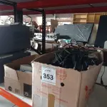 LOTE 353 - 01 LOTE COM VÁRIOS CARTUCHOS DE IMPRESSORA E FONTES/CABOS DIVERSOS. (NO ESTADO) ATENÇÃO! FAZER A VISITAÇÃO ANTES DE ARREMATAR, NÃO SABEMOS SE FUNCIONA. LEILÃO NÃO TEM GARANTIA E NEM DEVOLUÇÃO, SUJEITO A POSSÍVEIS AVARIAS VISÍVEIS/OCULTAS E/OU AUSÊNCIA DE COMPONENTES.