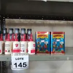 LOTE 145 - 24 ÓLEOS PARA MÁQUINA DE COSTURA, 05 ÓLEOS LUBRIFICANTE AUTOMOTIVO, 02 BENZOCREOL E 01 TINTA DILUENTE. (NO ESTADO) ATENÇÃO! FAZER A VISITAÇÃO ANTES DE ARREMATAR, NÃO SABEMOS SE FUNCIONA, LEILÃO NÃO TEM GARANTIA E NEM DEVOLUÇÃO, SUJEITO A POSSÍVEIS AVARIAS VISÍVEIS/OCULTAS E/OU AUSÊNCIA DE COMPONENTES.
