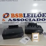 LOTE 382 - 02 IMPRESSORAS MODELO TX410 MARCA EPSON. (NO ESTADO) ATENÇÃO! FAZER A VISITAÇÃO ANTES DE ARREMATAR, NÃO SABEMOS SE FUNCIONA, LEILÃO NÃO TEM GARANTIA E NEM DEVOLUÇÃO, SUJEITO A POSSÍVEIS AVARIAS VISÍVEIS/OCULTAS E/OU AUSÊNCIA DE COMPONENTES.