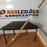 LOTE 002 - 05 VARAS DE BAMBU. (NO ESTADO) ATENÇÃO! FAZER A VISITAÇÃO ANTES DE ARREMATAR, NÃO SABEMOS SE FUNCIONA, LEILÃO NÃO TEM GARANTIA E NEM DEVOLUÇÃO, SUJEITO A POSSÍVEIS AVARIAS VISÍVEIS/OCULTAS E/OU AUSÊNCIA DE COMPONENTES.