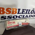 LOTE 086 - 01 CORTADOR DE PISOS E CERÂMICAS E PORCELANATOS MODELO TEC-50 MARCA CORTAG. (NO ESTADO) ATENÇÃO! FAZER A VISITAÇÃO ANTES DE ARREMATAR, NÃO SABEMOS SE FUNCIONA, LEILÃO NÃO TEM GARANTIA E NEM DEVOLUÇÃO, SUJEITO A POSSÍVEIS AVARIAS VISÍVEIS/OCULTAS E/OU AUSÊNCIA DE COMPONENTES.