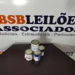 03 CATALIZADORES PARA ESMALTE SINTÉTICO DE 640ML MARCA CORAL, 01 ADESIVO PARA LAMINAÇÃO 900ML E 01 BATIDA DE PEDRA BRANCO 900ML MARCA 2001. (NO ESTADO) ATENÇÃO! FAZER A VISITAÇÃO ANTES DE ARREMATAR, NÃO SABEMOS SE FUNCIONA, LEILÃO NÃO TEM GARANTIA E NEM DEVOLUÇÃO, SUJEITO A POSSÍVEIS AVARIAS VISÍVEIS/OCULTAS E/OU AUSÊNCIA DE COMPONENTES.
