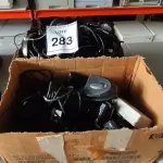 LOTE 283 - 01 LOTE COM VÁRIAS LEITORAS DE CÓDIGO DE BARRAS E FONES DE OUVIDOS DIVERSOS. (NO ESTADO) ATENÇÃO! FAZER A VISITAÇÃO ANTES DE ARREMATAR, NÃO SABEMOS SE FUNCIONA, LEILÃO NÃO TEM GARANTIA E NEM DEVOLUÇÃO, SUJEITO A POSSÍVEIS AVARIAS VISÍVEIS/OCULTAS E/OU AUSÊNCIA DE COMPONENTES.