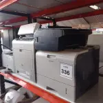 LOTE 336 - 03 IMPRESSORAS MARCAS E MODELOS DIVERSOS E 05 SCANNERS. (NO ESTADO) ATENÇÃO! FAZER A VISITAÇÃO ANTES DE ARREMATAR, NÃO SABEMOS SE FUNCIONA. LEILÃO NÃO TEM GARANTIA E NEM DEVOLUÇÃO, SUJEITO A POSSÍVEIS AVARIAS VISÍVEIS/OCULTAS E/OU AUSÊNCIA DE COMPONENTES.