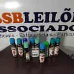 LOTE 066 - 10 TINTAS SPRAY DE CORES DIVERSAS. (NO ESTADO) ATENÇÃO! FAZER A VISITAÇÃO ANTES DE ARREMATAR, NÃO SABEMOS SE FUNCIONA, LEILÃO NÃO TEM GARANTIA E NEM DEVOLUÇÃO, SUJEITO A POSSÍVEIS AVARIAS VISÍVEIS/OCULTAS E/OU AUSÊNCIA DE COMPONENTES.