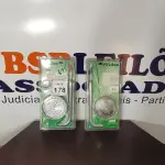 02 CHUVEIROS LUA MARCA PEVILON. (NO ESTADO) ATENÇÃO! FAZER A VISITAÇÃO ANTES DE ARREMATAR, NÃO SABEMOS SE FUNCIONA, LEILÃO NÃO TEM GARANTIA E NEM DEVOLUÇÃO, SUJEITO A POSSÍVEIS AVARIAS VISÍVEIS/OCULTAS E/OU AUSÊNCIA DE COMPONENTES.