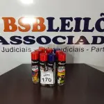 LOTE 170 - 09 TINTAS SPRAY DE CORES DIVERSAS. (NO ESTADO) ATENÇÃO! FAZER A VISITAÇÃO ANTES DE ARREMATAR, NÃO SABEMOS SE FUNCIONA, LEILÃO NÃO TEM GARANTIA E NEM DEVOLUÇÃO, SUJEITO A POSSÍVEIS AVARIAS VISÍVEIS/OCULTAS E/OU AUSÊNCIA DE COMPONENTES.