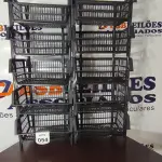 LOTE 054 - 10 CESTAS ORGANIZADORAS NA COR PRETA. (NO ESTADO) ATENÇÃO! FAZER A VISITAÇÃO ANTES DE ARREMATAR, NÃO SABEMOS SE FUNCIONA, LEILÃO NÃO TEM GARANTIA E NEM DEVOLUÇÃO, SUJEITO A POSSÍVEIS AVARIAS VISÍVEIS/OCULTAS E/OU AUSÊNCIA DE COMPONENTES.