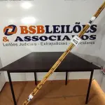 LOTE 002 - 05 VARAS DE BAMBU. (NO ESTADO) ATENÇÃO! FAZER A VISITAÇÃO ANTES DE ARREMATAR, NÃO SABEMOS SE FUNCIONA, LEILÃO NÃO TEM GARANTIA E NEM DEVOLUÇÃO, SUJEITO A POSSÍVEIS AVARIAS VISÍVEIS/OCULTAS E/OU AUSÊNCIA DE COMPONENTES.