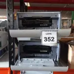LOTE 352 - 02 IMPRESSORAS ML-3471ND MARCA SAMSUNG. (NO ESTADO) ATENÇÃO! FAZER A VISITAÇÃO ANTES DE ARREMATAR, NÃO SABEMOS SE FUNCIONA. LEILÃO NÃO TEM GARANTIA E NEM DEVOLUÇÃO, SUJEITO A POSSÍVEIS AVARIAS VISÍVEIS/OCULTAS E/OU AUSÊNCIA DE COMPONENTES.