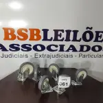 LOTE 061 - 06 RODINHAS SILICONADA. (NO ESTADO) ATENÇÃO! FAZER A VISITAÇÃO ANTES DE ARREMATAR, NÃO SABEMOS SE FUNCIONA, LEILÃO NÃO TEM GARANTIA E NEM DEVOLUÇÃO, SUJEITO A POSSÍVEIS AVARIAS VISÍVEIS/OCULTAS E/OU AUSÊNCIA DE COMPONENTES.