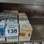 LOTE 138 - 13 TINTAS XADREZ DE CORES   VARIADAS (NO ESTADO) ATENÇÃO! FAZER A VISITAÇÃO ANTES DE ARREMATAR, NÃO SABEMOS SE FUNCIONA, LEILÃO NÃO TEM GARANTIA E NEM DEVOLUÇÃO, SUJEITO A POSSÍVEIS AVARIAS VISÍVEIS/OCULTAS E/OU AUSÊNCIA DE COMPONENTES.