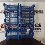 LOTE 042 - 10 CESTAS ORGANIZADORAS NA COR AZUL. (NO ESTADO) ATENÇÃO! FAZER A VISITAÇÃO ANTES DE ARREMATAR, NÃO SABEMOS SE FUNCIONA, LEILÃO NÃO TEM GARANTIA E NEM DEVOLUÇÃO, SUJEITO A POSSÍVEIS AVARIAS VISÍVEIS/OCULTAS E/OU AUSÊNCIA DE COMPONENTES.