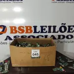 LOTE 045 - 01 LOTE COM GRANDE QUANTIDADE DE PLACAS DE REDE E PLACA MÃE. (NO ESTADO) ATENÇÃO! FAZER A VISITAÇÃO ANTES DE ARREMATAR, NÃO SABEMOS SE FUNCIONA, LEILÃO NÃO TEM GARANTIA E NEM DEVOLUÇÃO, SUJEITO A POSSÍVEIS AVARIAS VISÍVEIS/OCULTAS E/OU AUSÊNCIA DE COMPONENTES.