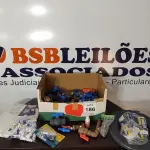 LOTE 186 - 01 LOTE COM GRANDE QUANTIDADE DE CONEXÕES HIDRÁULICAS MEDIDAS DIVERSAS E ADESIVOS PLÁSTICOS E 01 ACENTO PARA VASO INFANTIL. (NO ESTADO) ATENÇÃO! FAZER A VISITAÇÃO ANTES DE ARREMATAR, NÃO SABEMOS SE FUNCIONA, LEILÃO NÃO TEM GARANTIA E NEM DEVOLUÇÃO, SUJEITO A POSSÍVEIS AVARIAS VISÍVEIS/OCULTAS E/OU AUSÊNCIA DE COMPONENTES.