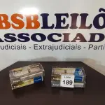 LOTE 189 - 04 FECHADURAS MARCA HAGA. (NO ESTADO) ATENÇÃO! FAZER A VISITAÇÃO ANTES DE ARREMATAR, NÃO SABEMOS SE FUNCIONA, LEILÃO NÃO TEM GARANTIA E NEM DEVOLUÇÃO, SUJEITO A POSSÍVEIS AVARIAS VISÍVEIS/OCULTAS E/OU AUSÊNCIA DE COMPONENTES.