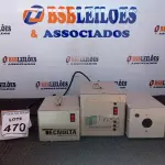 03 TRANSFORMADORES MARCAS E MODELOS DIVERSOS. (NO ESTADO) ATENÇÃO! FAZER A VISITAÇÃO ANTES DE ARREMATAR, NÃO SABEMOS SE FUNCIONA, LEILÃO NÃO TEM GARANTIA E NEM DEVOLUÇÃO, SUJEITO A POSSÍVEIS AVARIAS VISÍVEIS/OCULTAS E/OU AUSÊNCIA DE COMPONENTES.