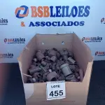 LOTE 455 - 01 LOTE COM GRANDE QUANTIDADE DE CONEXÕES HIDRÁULICAS MEDIDAS DIVERSAS. (NO ESTADO) ATENÇÃO! FAZER A VISITAÇÃO ANTES DE ARREMATAR, NÃO SABEMOS SE FUNCIONA, LEILÃO NÃO TEM GARANTIA E NEM DEVOLUÇÃO, SUJEITO A POSSÍVEIS AVARIAS VISÍVEIS/OCULTAS E/OU AUSÊNCIA DE COMPONENTES.