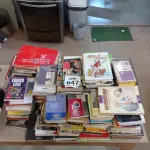 LOTE 647 - 01 LOTE COM GRANDE QUANTIDADE DE LIVROS.  (NO ESTADO) ATENÇÃO! FAZER A VISITAÇÃO ANTES DE ARREMATAR, NÃO SABEMOS SE FUNCIONA, LEILÃO NÃO TEM GARANTIA E NEM DEVOLUÇÃO, SUJEITO A POSSÍVEIS AVARIAS VISÍVEIS/OCULTAS E/OU AUSÊNCIA DE COMPONENTES.