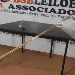 05 VARAS DE BAMBU. (NO ESTADO) ATENÇÃO! FAZER A VISITAÇÃO ANTES DE ARREMATAR, NÃO SABEMOS SE FUNCIONA, LEILÃO NÃO TEM GARANTIA E NEM DEVOLUÇÃO, SUJEITO A POSSÍVEIS AVARIAS VISÍVEIS/OCULTAS E/OU AUSÊNCIA DE COMPONENTES.