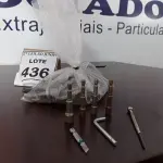 LOTE 436 - 01 LOTE COM GRANDE QUANTIDADE DE SOQUETE DE ÂNGULO RETO MAGNÉTICO. (NO ESTADO) ATENÇÃO! FAZER A VISITAÇÃO ANTES DE ARREMATAR, NÃO SABEMOS SE FUNCIONA, LEILÃO NÃO TEM GARANTIA E NEM DEVOLUÇÃO, SUJEITO A POSSÍVEIS AVARIAS VISÍVEIS/OCULTAS E/OU AUSÊNCIA DE COMPONENTES.