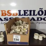 LOTE 230 - 01 LOTE COM GRANDE QUANTIDADE DE CONEXÕES HIDRÁULICAS DE MEDIDA DIVERSAS. (NO ESTADO) ATENÇÃO! FAZER A VISITAÇÃO ANTES DE ARREMATAR, NÃO SABEMOS SE FUNCIONA, LEILÃO NÃO TEM GARANTIA E NEM DEVOLUÇÃO, SUJEITO A POSSÍVEIS AVARIAS VISÍVEIS/OCULTAS E/OU AUSÊNCIA DE COMPONENTES.
