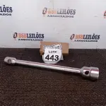 LOTE 443 - 01 CHAVE DE CATRACA TAMANHO 41/21. (NO ESTADO) ATENÇÃO! FAZER A VISITAÇÃO ANTES DE ARREMATAR, NÃO SABEMOS SE FUNCIONA, LEILÃO NÃO TEM GARANTIA E NEM DEVOLUÇÃO, SUJEITO A POSSÍVEIS AVARIAS VISÍVEIS/OCULTAS E/OU AUSÊNCIA DE COMPONENTES.