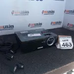 LOTE 463 - 01 PROJETOR MULTIMÍDIA 220W MARCA BENQ. (NO ESTADO) ATENÇÃO! FAZER A VISITAÇÃO ANTES DE ARREMATAR, NÃO SABEMOS SE FUNCIONA, LEILÃO NÃO TEM GARANTIA E NEM DEVOLUÇÃO, SUJEITO A POSSÍVEIS AVARIAS VISÍVEIS/OCULTAS E/OU AUSÊNCIA DE COMPONENTES.