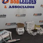 LOTE 502 - 01 TORNEIRA PARA LAVATÓRIO DE METAL MARCA DOCOL, 01 ADAPTADOR PARA FILTRO E 01 DISPOSITIVO PARA UNIDADE DE MEDIÇÃO DE ÁGUA. (NO ESTADO) ATENÇÃO! FAZER A VISITAÇÃO ANTES DE ARREMATAR, NÃO SABEMOS SE FUNCIONA, LEILÃO NÃO TEM GARANTIA E NEM DEVOLUÇÃO, SUJEITO A POSSÍVEIS AVARIAS VISÍVEIS/OCULTAS E/OU AUSÊNCIA DE COMPONENTES.