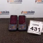 LOTE 431 - 02 COMPUTADORES MÓVEL INTERMEC CN51. (NO ESTADO) ATENÇÃO! FAZER A VISITAÇÃO ANTES DE ARREMATAR, NÃO SABEMOS SE FUNCIONA, LEILÃO NÃO TEM GARANTIA E NEM DEVOLUÇÃO, SUJEITO A POSSÍVEIS AVARIAS VISÍVEIS/OCULTAS E/OU AUSÊNCIA DE COMPONENTES.
