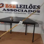 05 VARAS DE BAMBU. (NO ESTADO) ATENÇÃO! FAZER A VISITAÇÃO ANTES DE ARREMATAR, NÃO SABEMOS SE FUNCIONA, LEILÃO NÃO TEM GARANTIA E NEM DEVOLUÇÃO, SUJEITO A POSSÍVEIS AVARIAS VISÍVEIS/OCULTAS E/OU AUSÊNCIA DE COMPONENTES.