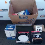 LOTE 334 - 01 LOTE COM VÁRIAS LÂMPADAS LED MODELOS DIVERSOS. (NO ESTADO) ATENÇÃO! FAZER A VISITAÇÃO ANTES DE ARREMATAR, NÃO SABEMOS SE FUNCIONA, LEILÃO NÃO TEM GARANTIA E NEM DEVOLUÇÃO, SUJEITO A POSSÍVEIS AVARIAS VISÍVEIS/OCULTAS E/OU AUSÊNCIA DE COMPONENTES.