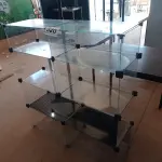 01 VITRINE EXPOSITORA DE VIDRO. (NO ESTADO) ATENÇÃO! FAZER A VISITAÇÃO ANTES DE ARREMATAR, NÃO SABEMOS SE FUNCIONA, LEILÃO NÃO TEM GARANTIA E NEM DEVOLUÇÃO, SUJEITO A POSSÍVEIS AVARIAS VISÍVEIS/OCULTAS E/OU AUSÊNCIA DE COMPONENTES.