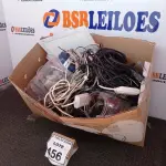 01 LOTE COM GRANDE QUANTIDADE CABOS E MATERIAIS ELÉTRICOS DIVERSOS. (NO ESTADO) ATENÇÃO! FAZER A VISITAÇÃO ANTES DE ARREMATAR, NÃO SABEMOS SE FUNCIONA, LEILÃO NÃO TEM GARANTIA E NEM DEVOLUÇÃO, SUJEITO A POSSÍVEIS AVARIAS VISÍVEIS/OCULTAS E/OU AUSÊNCIA DE COMPONENTES.