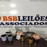 LOTE 233 - 12 VASOS DECORATIVOS DE MODELOS DIVERSOS. (NO ESTADO) ATENÇÃO! FAZER A VISITAÇÃO ANTES DE ARREMATAR, NÃO SABEMOS SE FUNCIONA, LEILÃO NÃO TEM GARANTIA E NEM DEVOLUÇÃO, SUJEITO A POSSÍVEIS AVARIAS VISÍVEIS/OCULTAS E/OU AUSÊNCIA DE COMPONENTES.