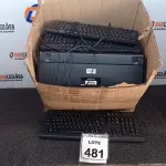 01 LOTE COM GRANDE QUANTIDADE DE TECLADO PARA PC. (NO ESTADO) ATENÇÃO! FAZER A VISITAÇÃO ANTES DE ARREMATAR, NÃO SABEMOS SE FUNCIONA, LEILÃO NÃO TEM GARANTIA E NEM DEVOLUÇÃO, SUJEITO A POSSÍVEIS AVARIAS VISÍVEIS/OCULTAS E/OU AUSÊNCIA DE COMPONENTES.