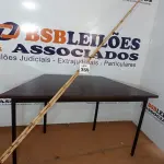 05 VARAS DE BAMBU. (NO ESTADO) ATENÇÃO! FAZER A VISITAÇÃO ANTES DE ARREMATAR, NÃO SABEMOS SE FUNCIONA, LEILÃO NÃO TEM GARANTIA E NEM DEVOLUÇÃO, SUJEITO A POSSÍVEIS AVARIAS VISÍVEIS/OCULTAS E/OU AUSÊNCIA DE COMPONENTES.