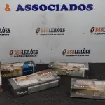 LOTE 512 - 04 FECHADURAS MARCA HAGA. (NO ESTADO) ATENÇÃO! FAZER A VISITAÇÃO ANTES DE ARREMATAR, NÃO SABEMOS SE FUNCIONA, LEILÃO NÃO TEM GARANTIA E NEM DEVOLUÇÃO, SUJEITO A POSSÍVEIS AVARIAS VISÍVEIS/OCULTAS E/OU AUSÊNCIA DE COMPONENTES.