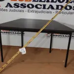 05 VARAS DE BAMBU. (NO ESTADO) ATENÇÃO! FAZER A VISITAÇÃO ANTES DE ARREMATAR, NÃO SABEMOS SE FUNCIONA, LEILÃO NÃO TEM GARANTIA E NEM DEVOLUÇÃO, SUJEITO A POSSÍVEIS AVARIAS VISÍVEIS/OCULTAS E/OU AUSÊNCIA DE COMPONENTES.