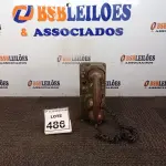 LOTE 486 - 01 TELEFONE ANTIGO. (NO ESTADO) ATENÇÃO! FAZER A VISITAÇÃO ANTES DE ARREMATAR, NÃO SABEMOS SE FUNCIONA, LEILÃO NÃO TEM GARANTIA E NEM DEVOLUÇÃO, SUJEITO A POSSÍVEIS AVARIAS VISÍVEIS/OCULTAS E/OU AUSÊNCIA DE COMPONENTES.