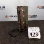 LOTE 479 - 01 TELEFONE ANTIGO. (NO ESTADO) ATENÇÃO! FAZER A VISITAÇÃO ANTES DE ARREMATAR, NÃO SABEMOS SE FUNCIONA, LEILÃO NÃO TEM GARANTIA E NEM DEVOLUÇÃO, SUJEITO A POSSÍVEIS AVARIAS VISÍVEIS/OCULTAS E/OU AUSÊNCIA DE COMPONENTES.